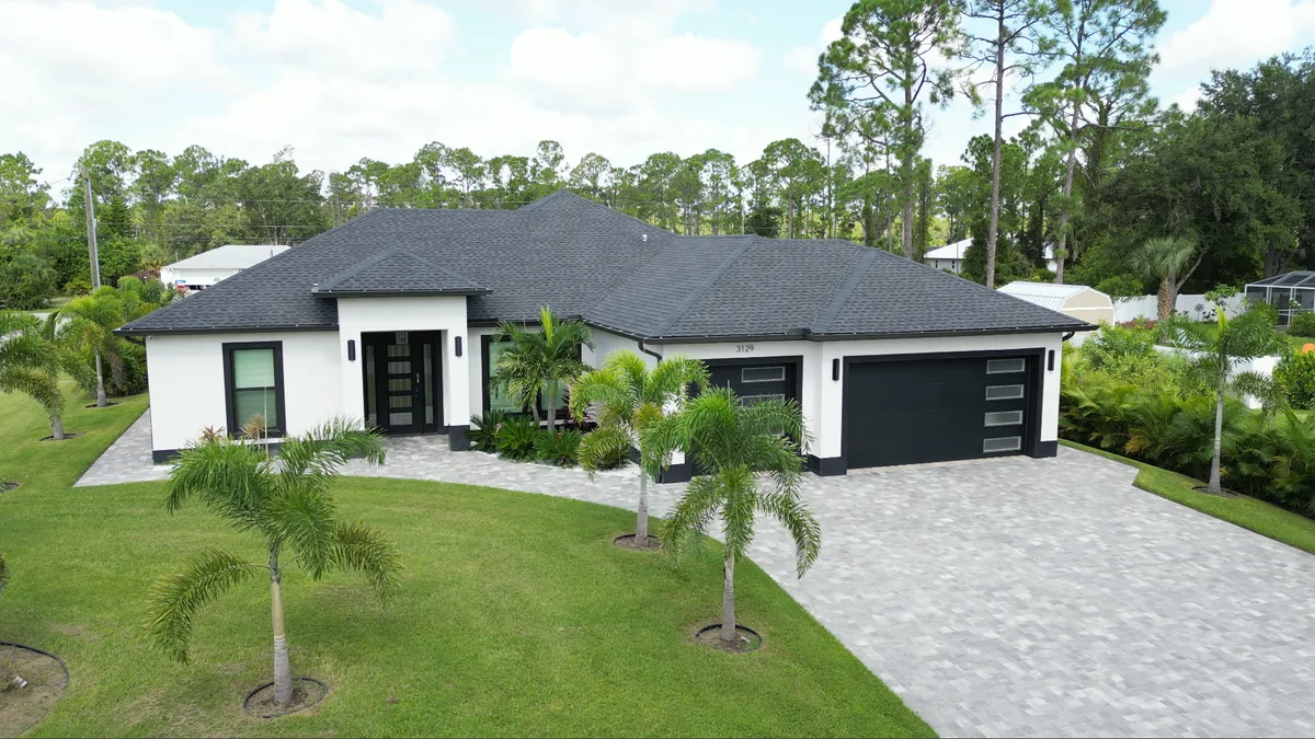 Project Tally Ho — custom home exterior