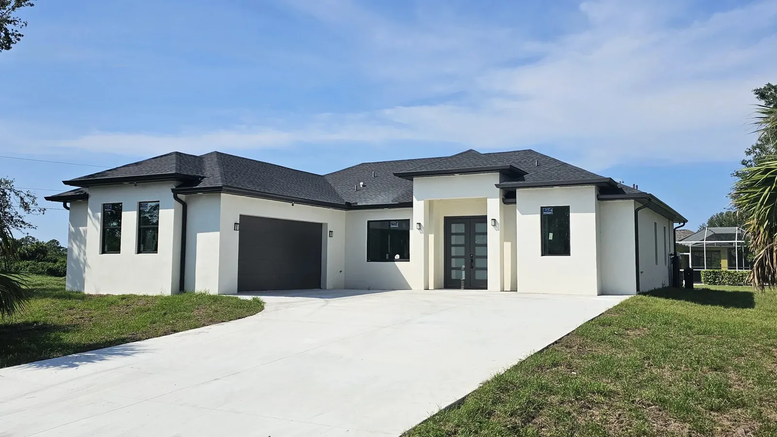 EBM Development custom home exterior in Southwest Florida