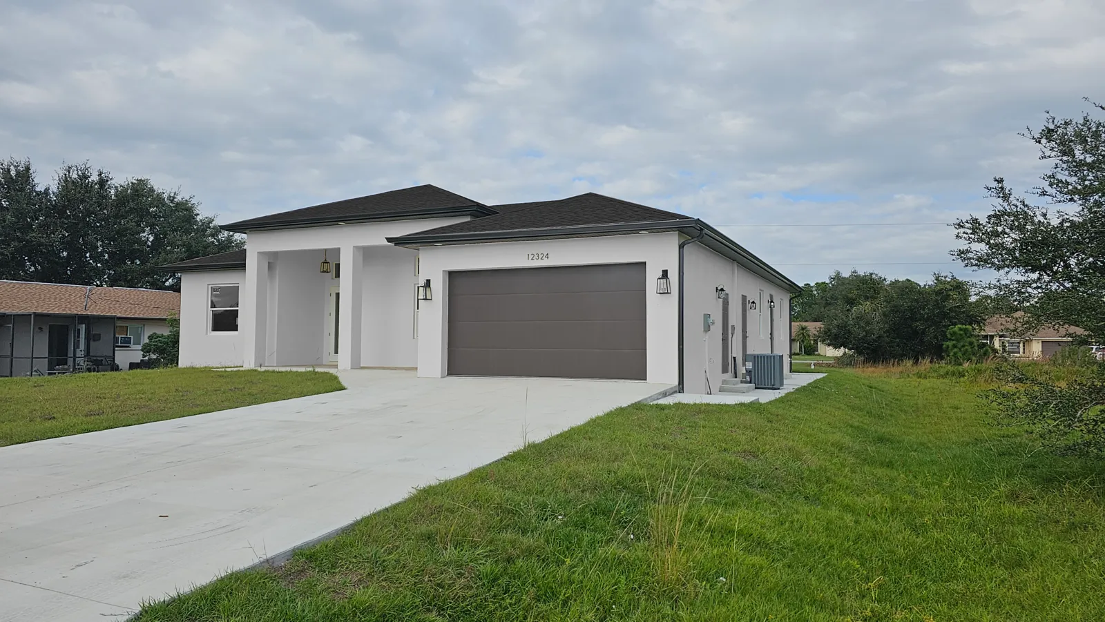 EBM Development custom home exterior in Southwest Florida