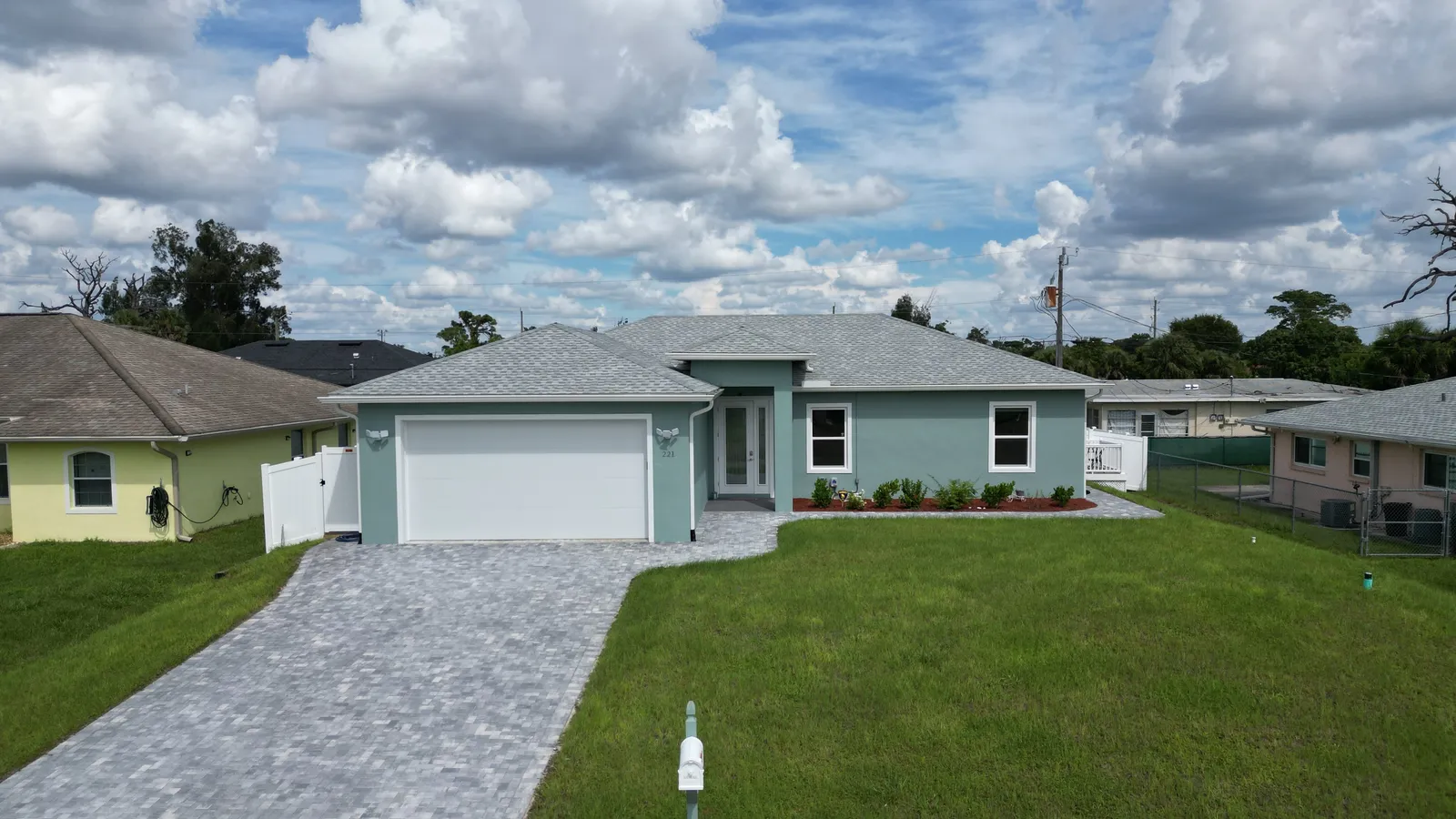 EBM Development custom home exterior in Southwest Florida