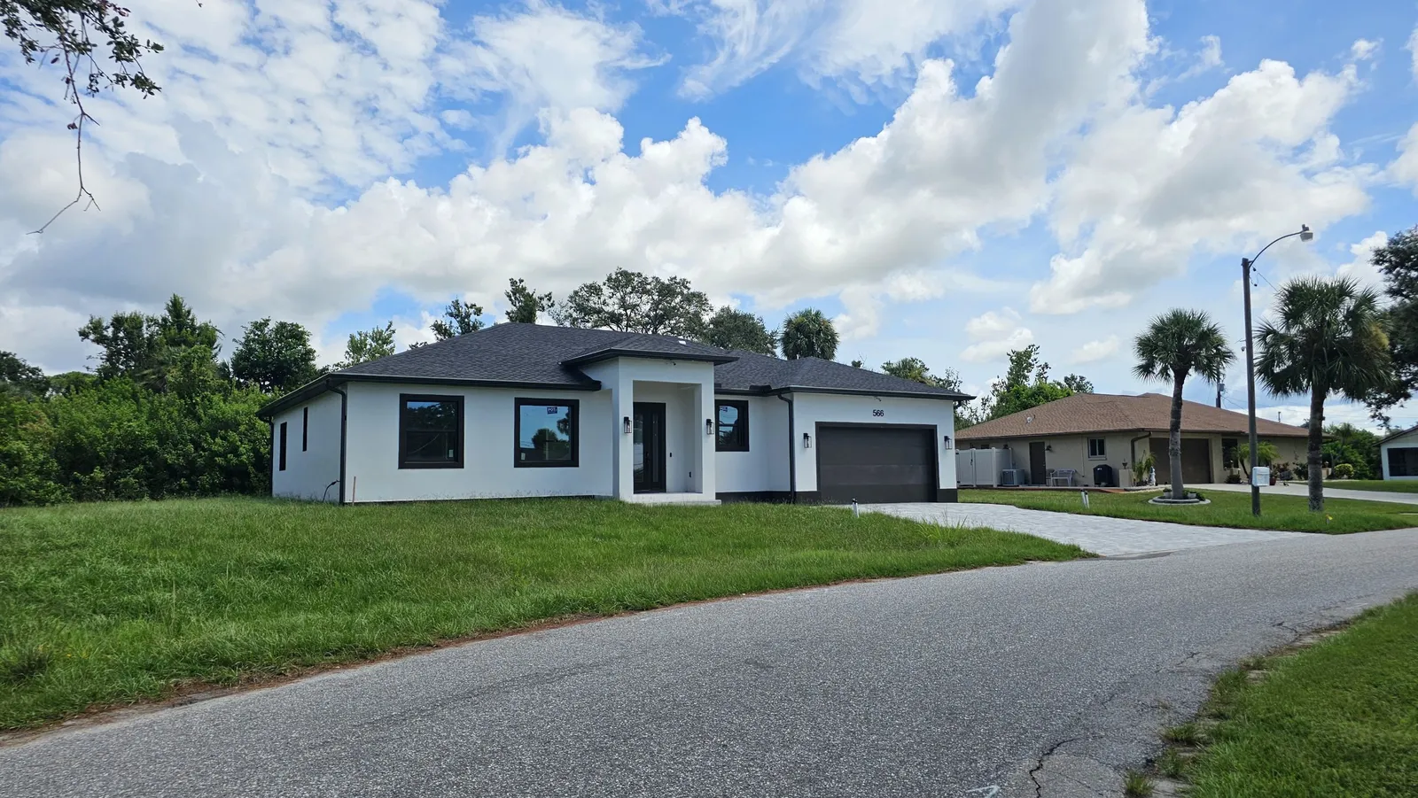 EBM Development custom home exterior in Southwest Florida
