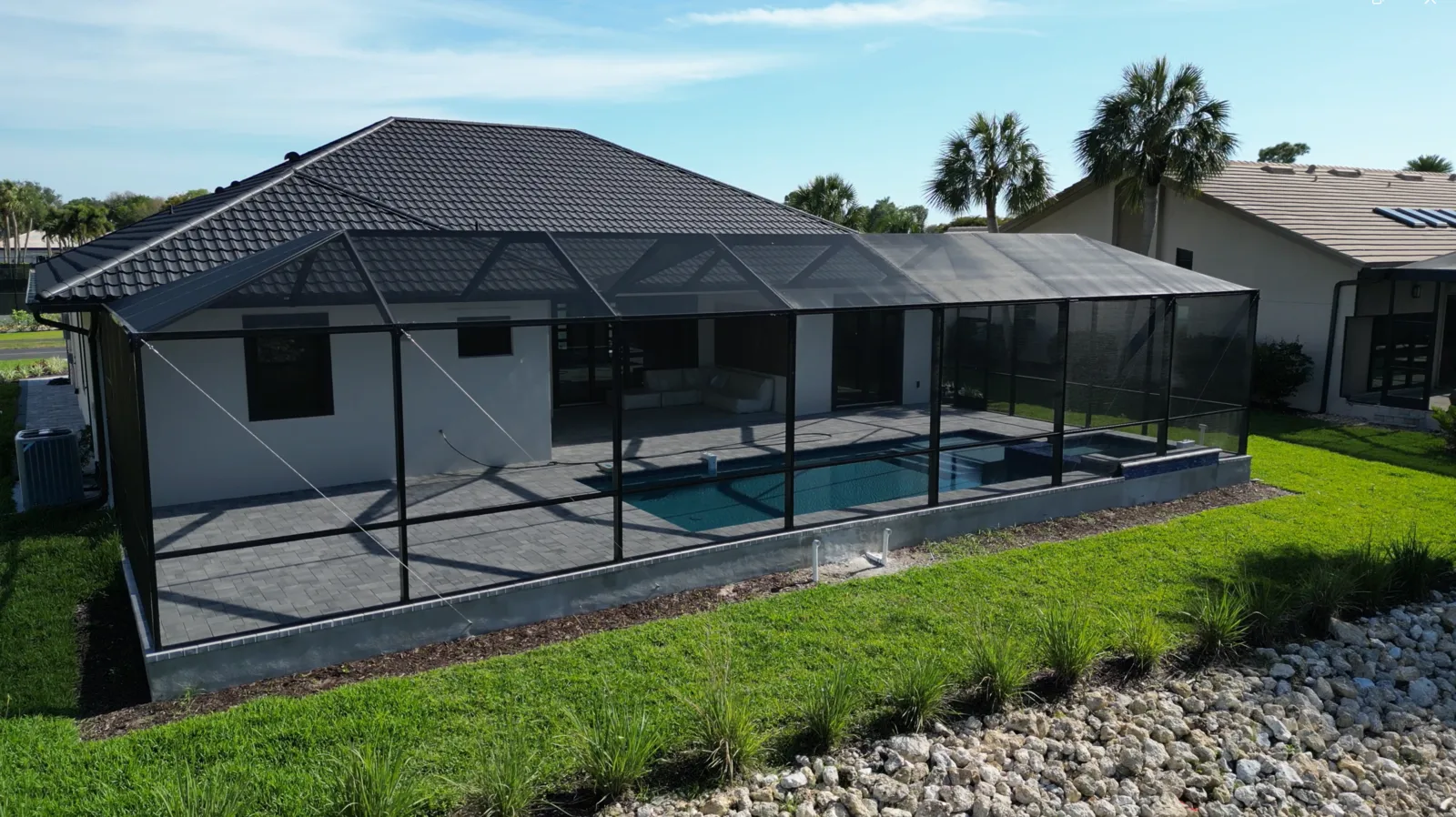 EBM Development custom home exterior in Southwest Florida